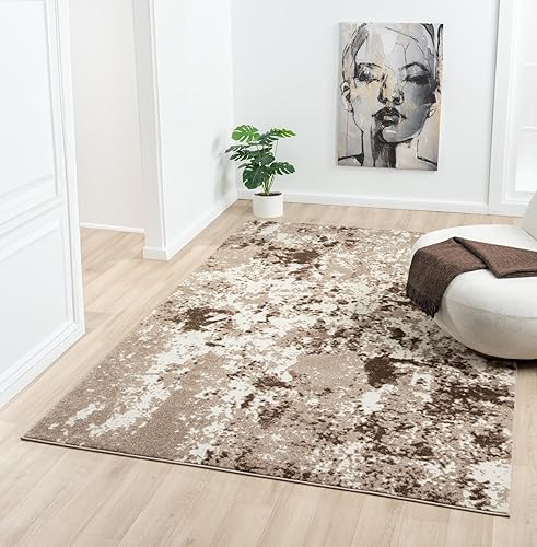 Miniatura 193 de Keen Home Design Alfombras de área - 9x12 sin desprendimiento, alfombras abstractas para cocina, sala de estar, dormitorio, comedor, entrada -