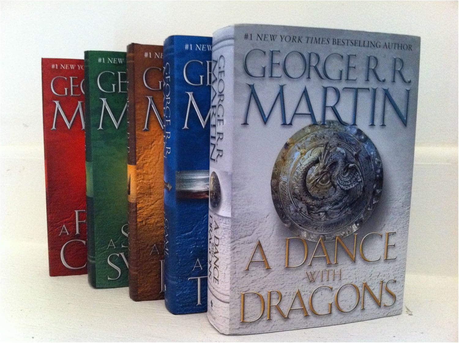New Edition Set 1-5 Game of Thrones Series Hardcover Collection Set ...