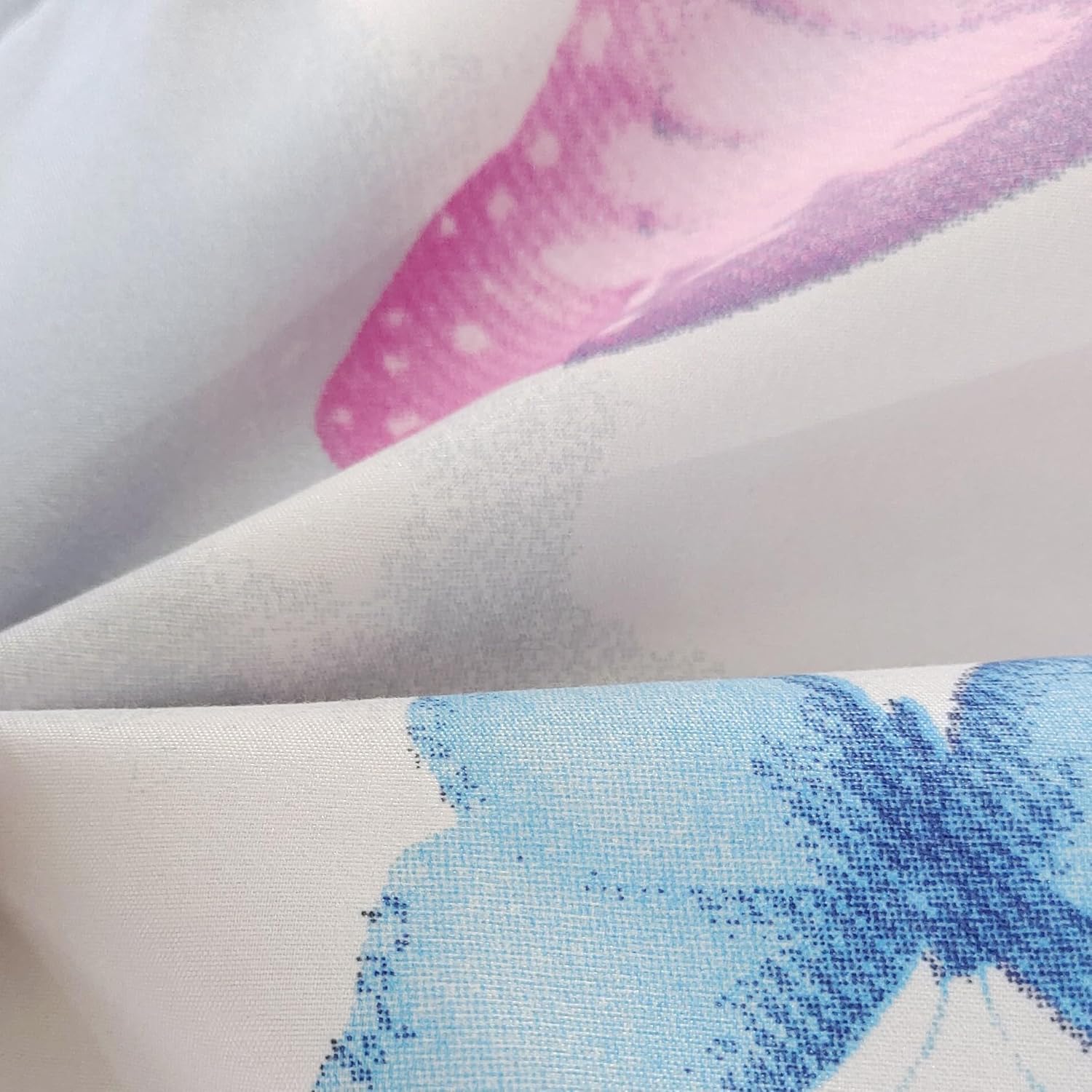 SDIII 3PCS Colorful Butterfly Comforter Set Twin, Soft Microfiber Lightweight Butterfly Comforter Twin, Butterflies Bedding for Girls Boys Kids Teens - Image 8