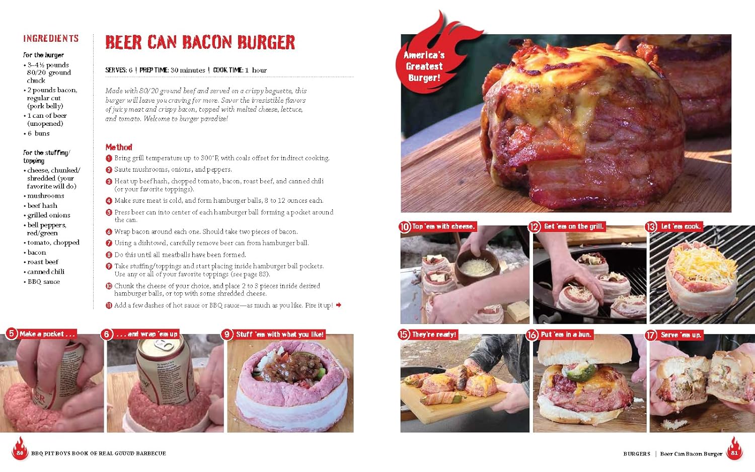 BBQ Pit Boys Book of Real Guuud Barbecue: Grilling, Slow Roasting and Smoking, Beer-can Burgers, Fireball Whiskey Meatballs, Venison Stew, Stuffed Alligator, Rubs, Marinades and More! - Image 5