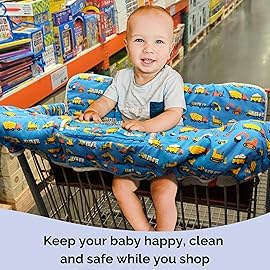 Suessie Shopping Cart Cover and High Chair Cover, Construction