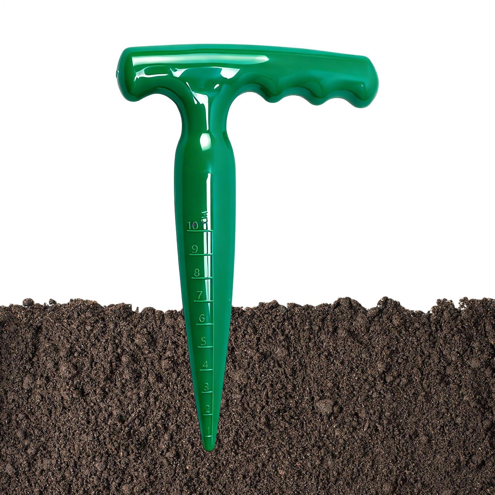 Planteur manuel | Outils manuels ergonomiques pour – Planteur à bulbes et perforateur pour – Pour transplantation de tomates, concombres, en pot, jardin, parterre, ferme, serre et