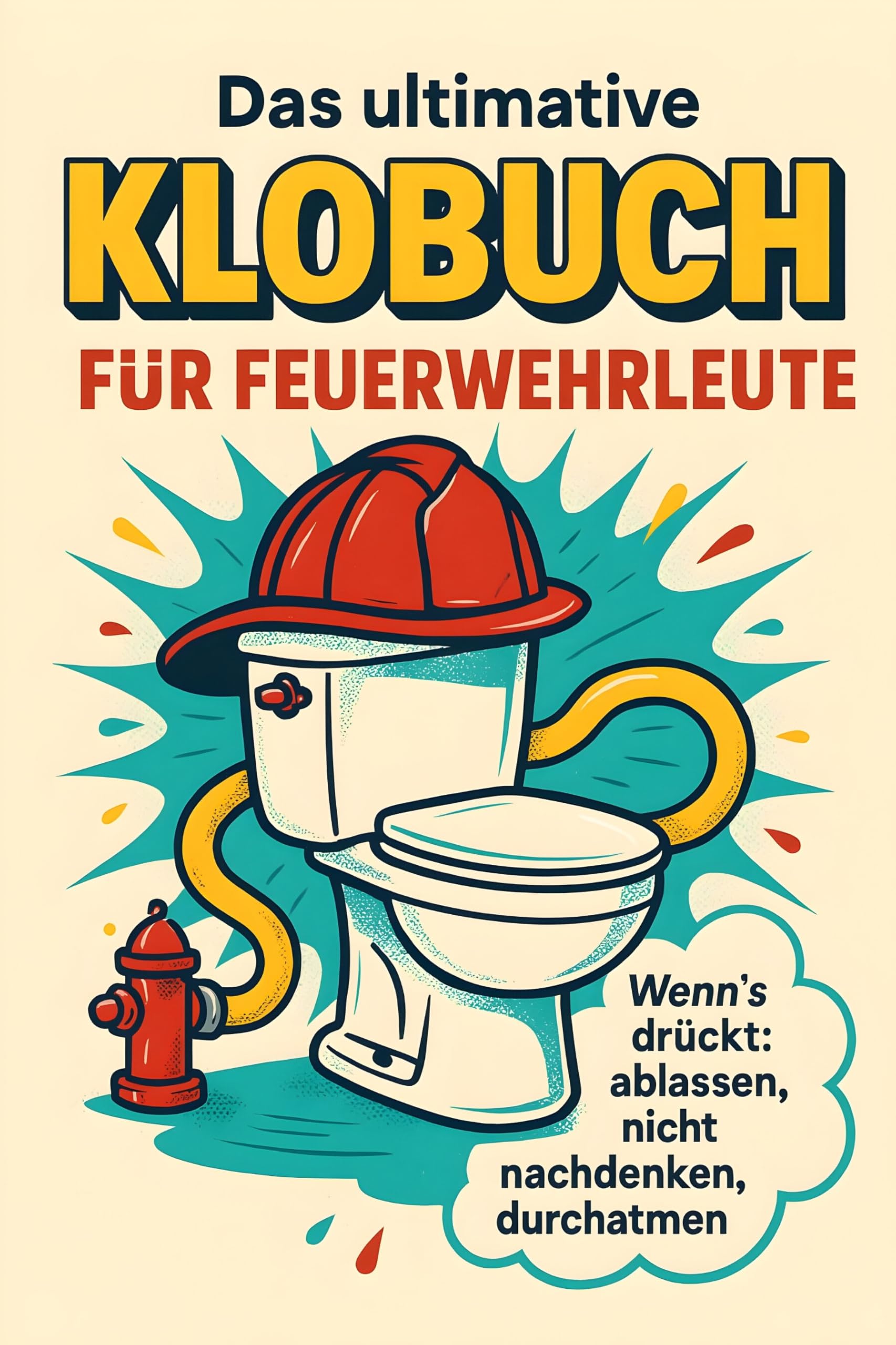 Das ultimative Klobuch für Feuerwehrleute: Wenn’s drückt: ablassen, nicht nachdenken, durchatmen. Lustiges Geschenk mit Lifehacks, Fun Facts und Geschichten