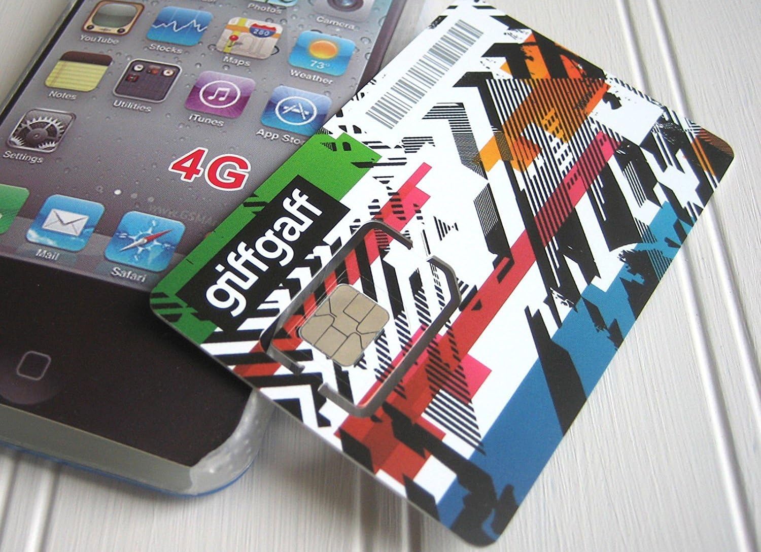 giffgaff Simcard - £10 Topup for 12GB Data + Unlimited Minutes & Texts (lasts 30 days)