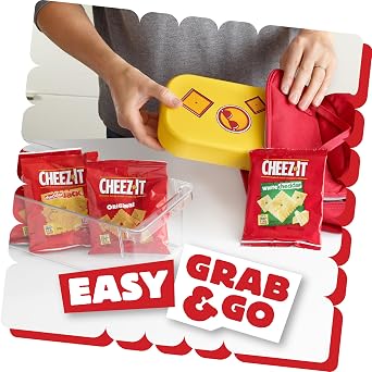 Cheez-It Cheese Crackers, Baked Snack Crackers, Lunch Snacks, Variety Pack, 12.1oz Box (12 Packs) + Pringles Potato Crisps Chips, Snack Stacks, Lunch Snacks, Variety Pack (27 Cups)