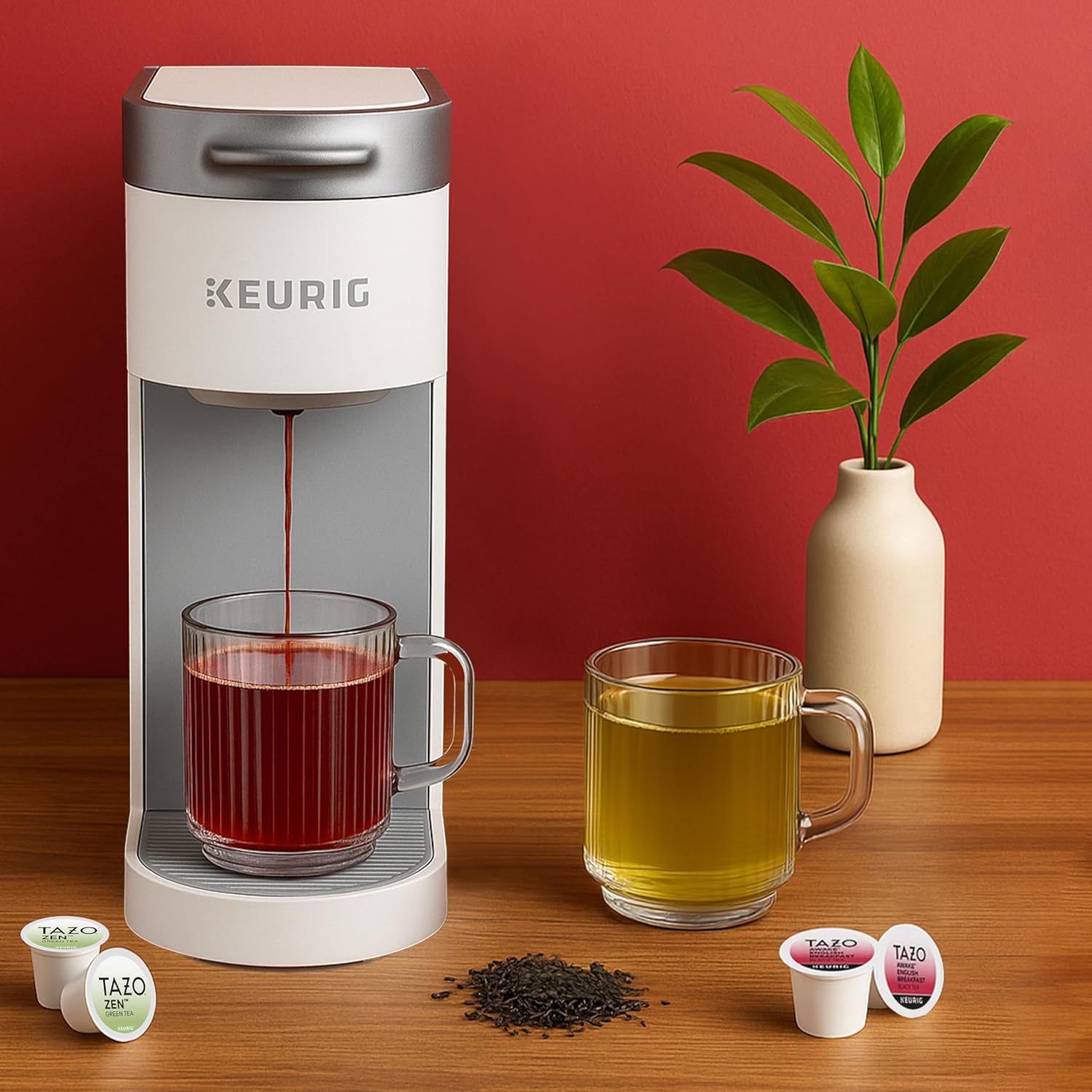 TAZO Tea Bag K-Cup Pods, Awake English Breakfast & Zen 22 CT (2ea) (Variety Pack)