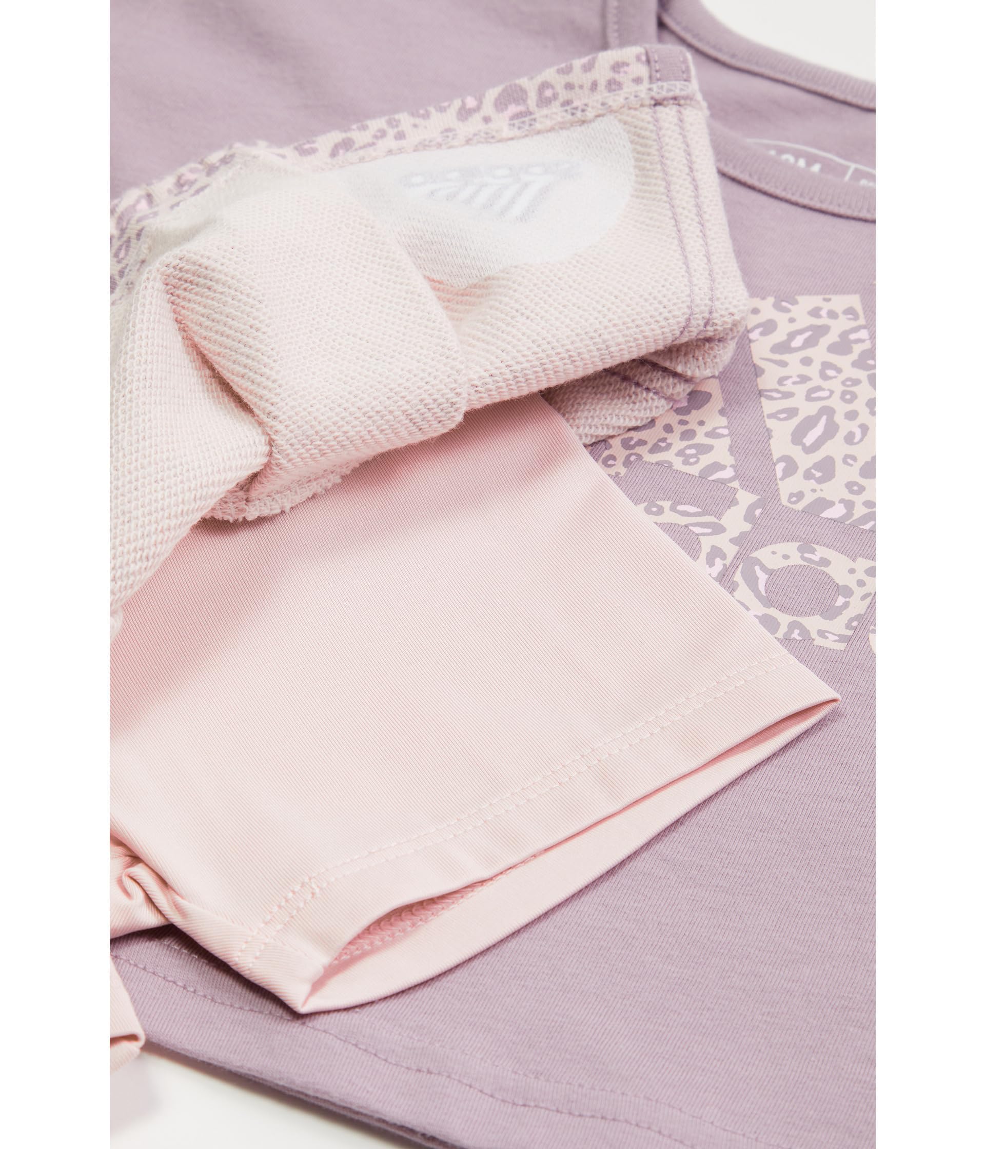 adidas Baby Girl's 2 Piece Ruffle Skort & T-Shirt Skirt Set, Preloved Fig Light Purple