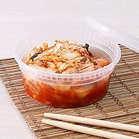 Vista 38 de Karat [24oz - 240 ct] Contenedores redondos moldeados por inyección de PP transparentes con tapas