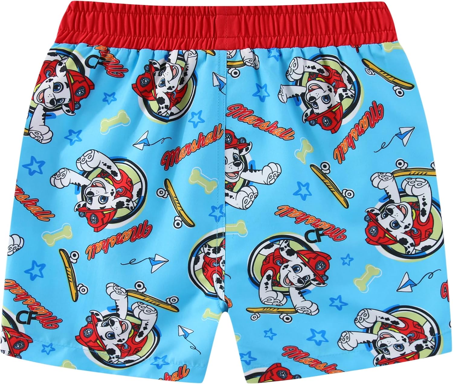 Paw Patrol Marshall Chase Rubble Boys UPF 50+ Swim Trunks Shorts Bathing Suit for Toddler and Big Kids