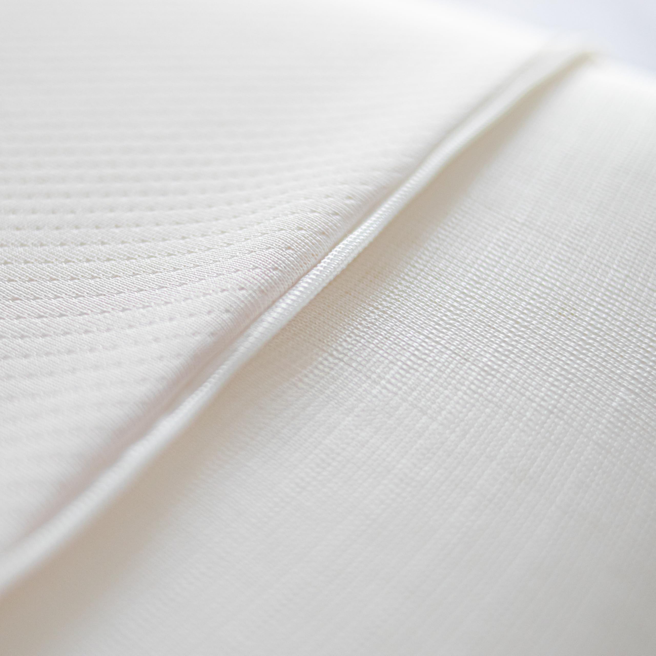 Almohada - Cojin Viscoelástica 50x50cm 2 Unidades Económica – Espuma de Memoria de Alta Densidad, Firmeza Media, Transpirable– Descanso Reparador (2, 50x50 cm)