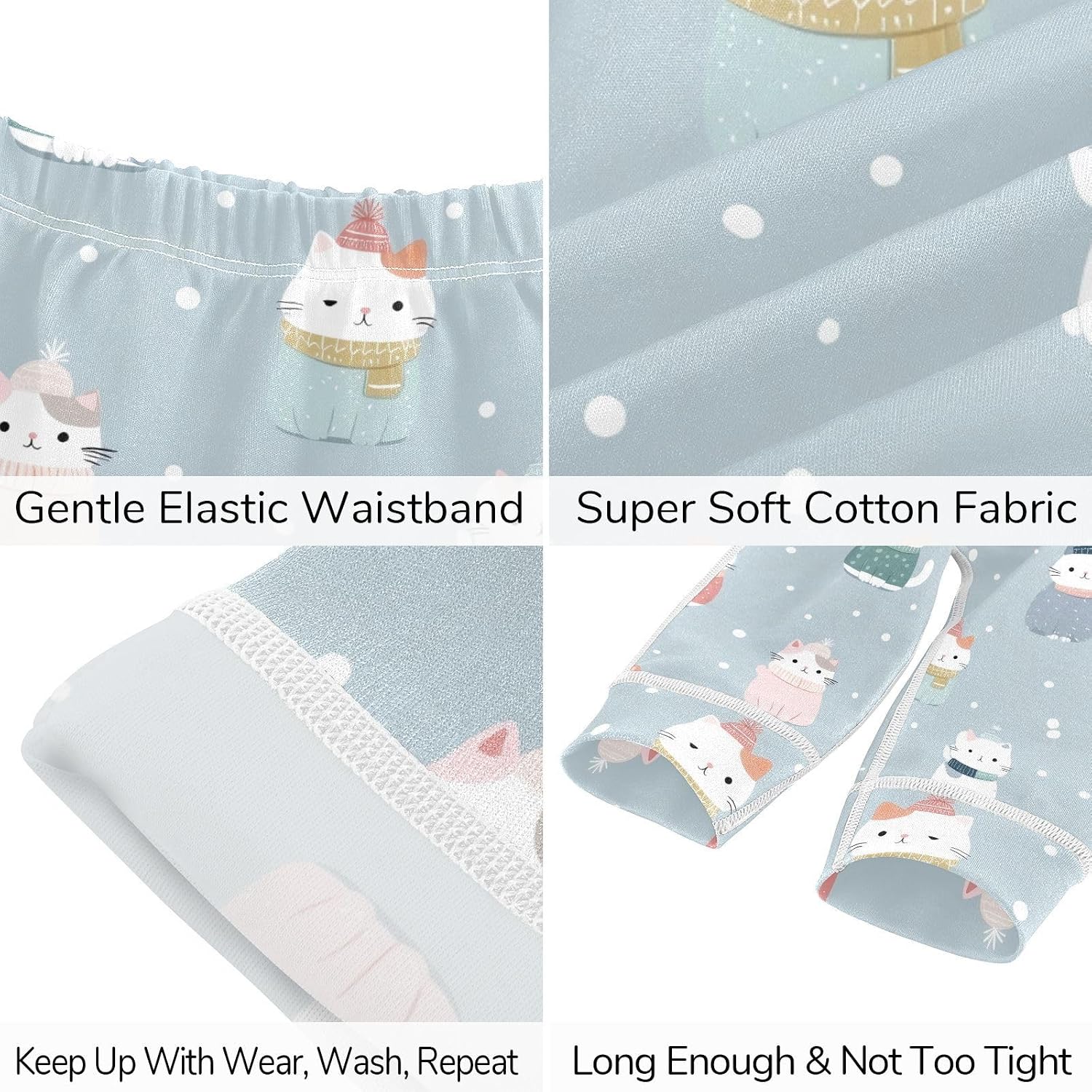 vvfelixl Baby Clothes Cats in Sweater Baby Bodysuits Set Unisex Short Sleeve Babys Pants Sets 0-3M
