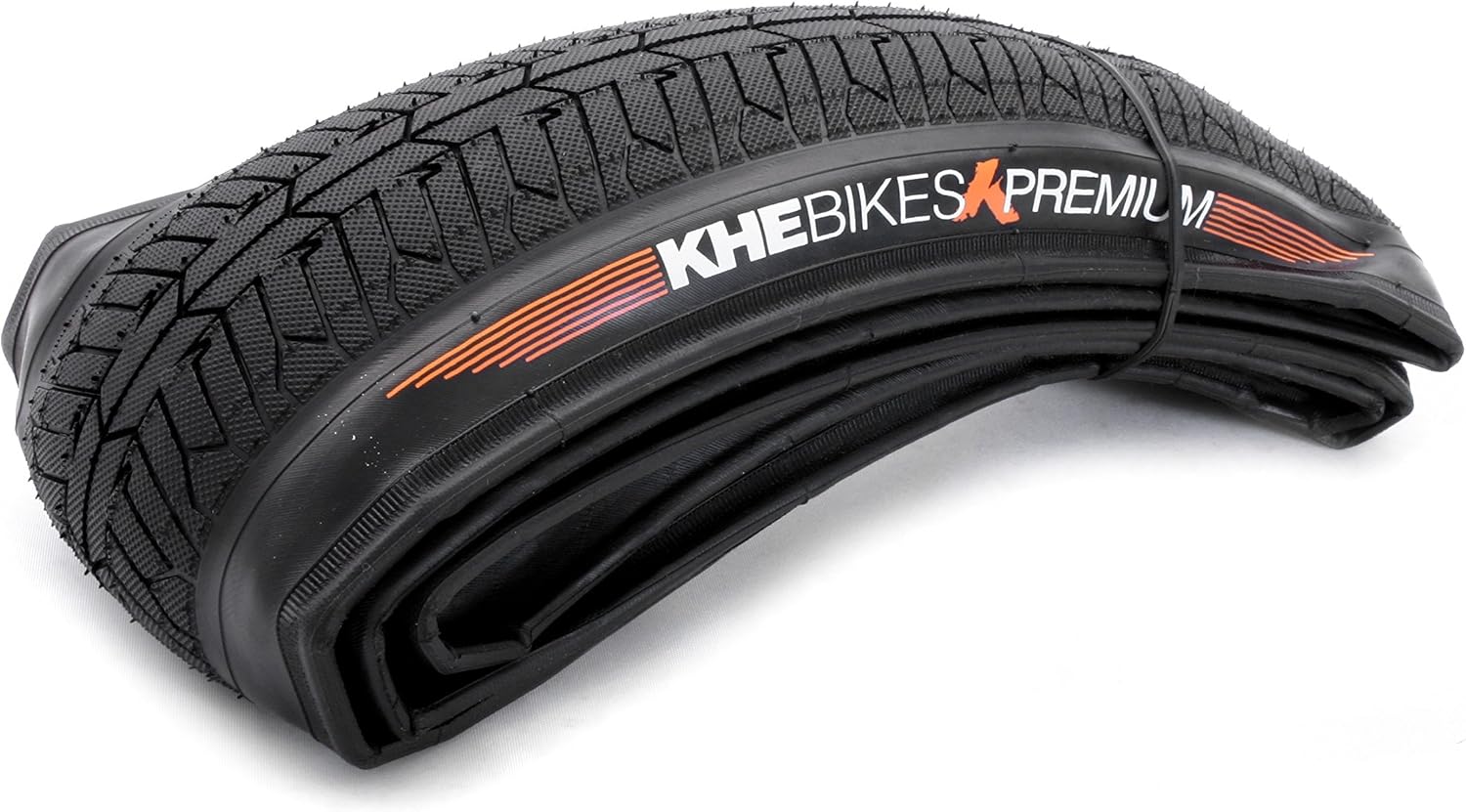 KHE BMX Reifen MAC2+ 20" x 2,3" Kevlar Street Park Faltreifen schwarz