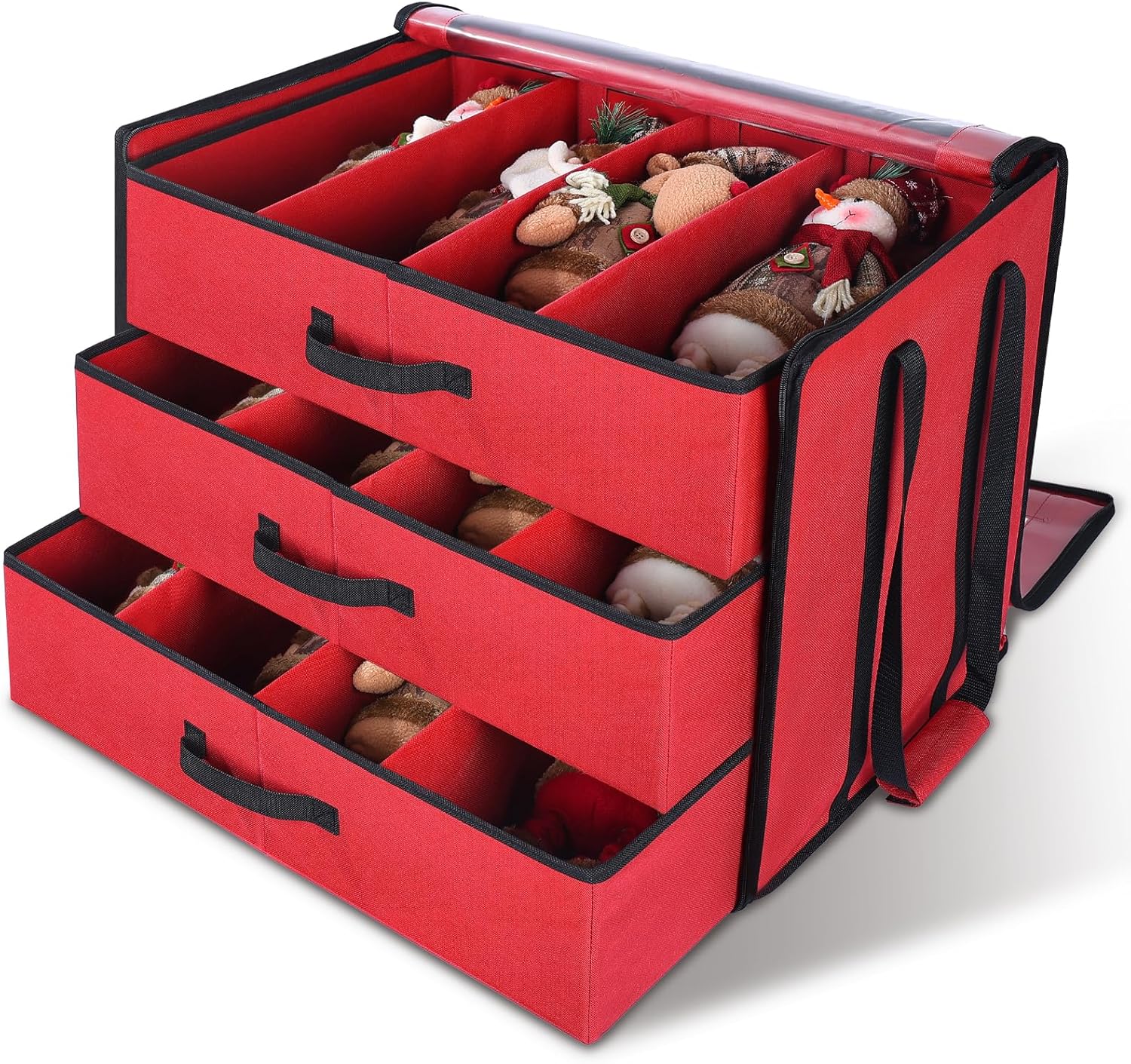 Figurine Storage Box Christmas Figurine Storage