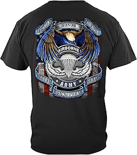Military True Heroes Air Borne Marine Corps US Navy T-Shirt ADD31-MM122S
