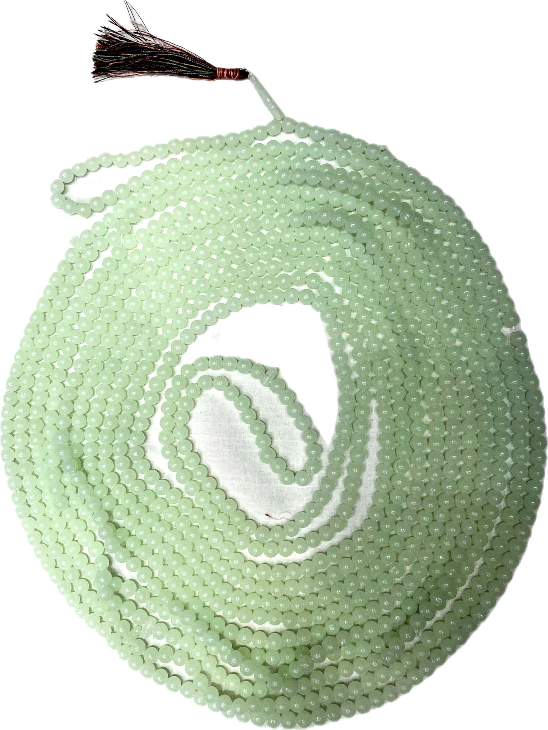 Acrowools Radium Premium 8MM Hazara Tasbeeh (1000 Dana) Beads Tasbih Misbaha, Green Maala