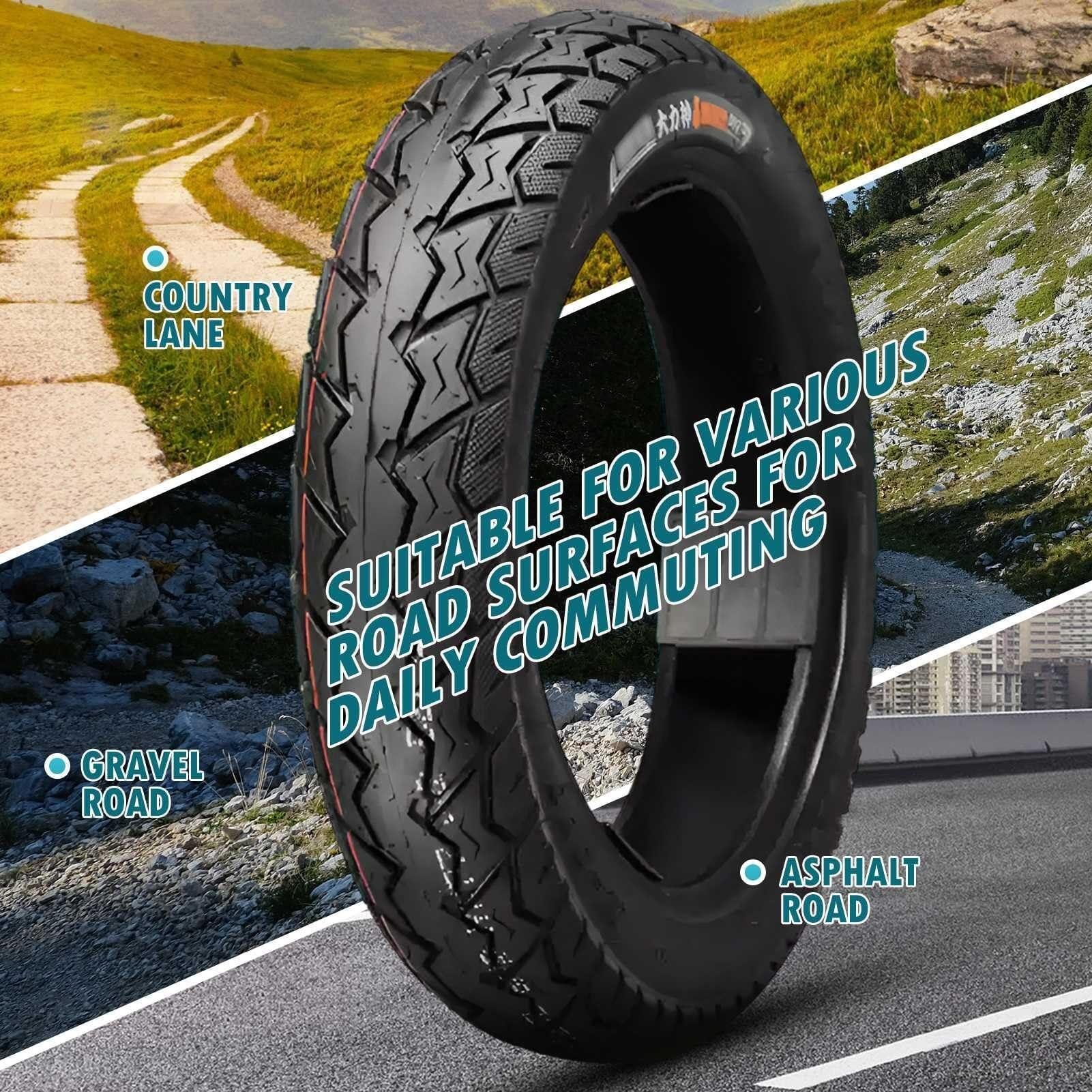 90/90-12 Bezdętkowy Opona Minimoto 90/90/12 z Profilem Przeciwpślizgowym dla Felg 12 Cali z 90 90 12 J 300kPa Miasto