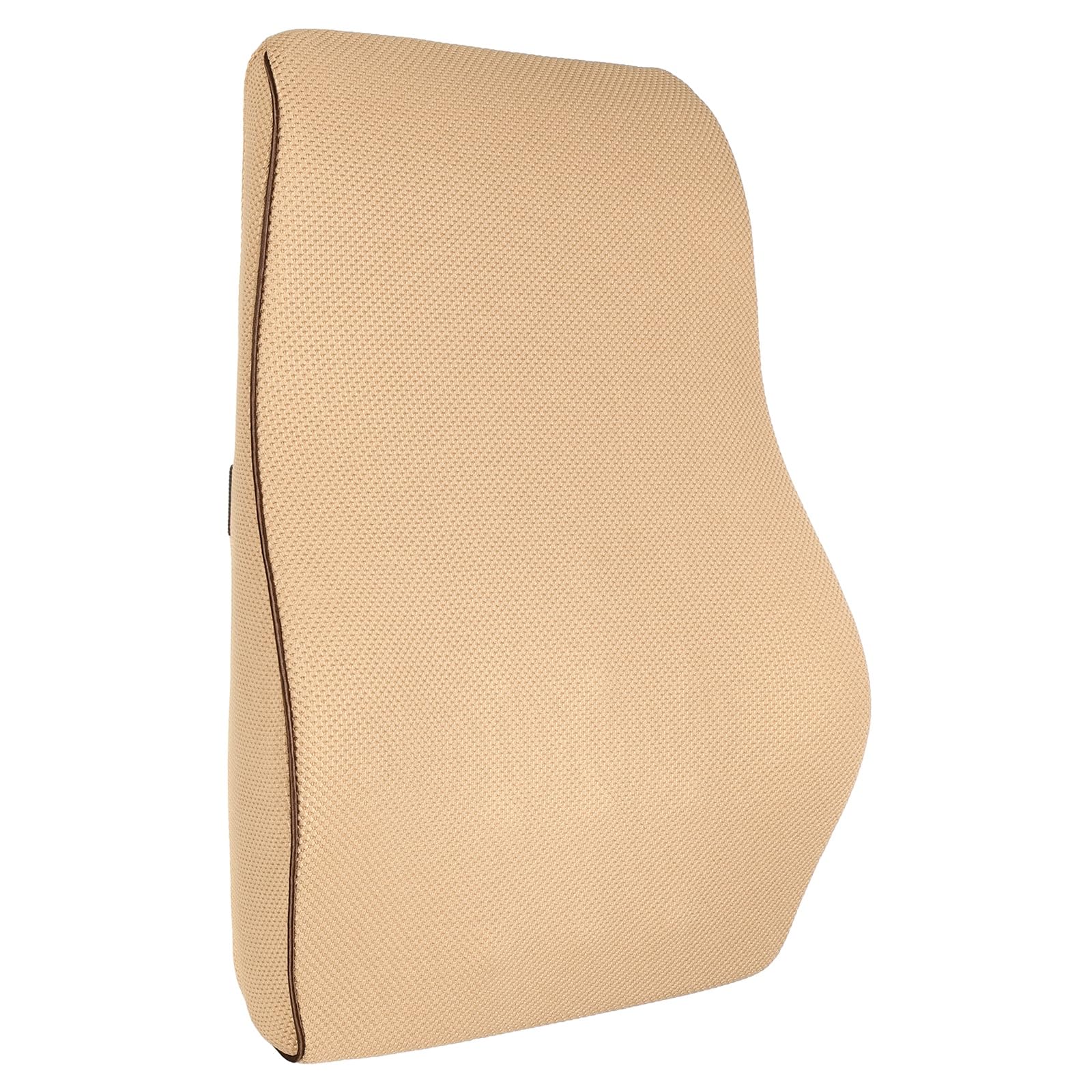 Coussin de soutien lombaire en mousse à mémoire de forme de voyage