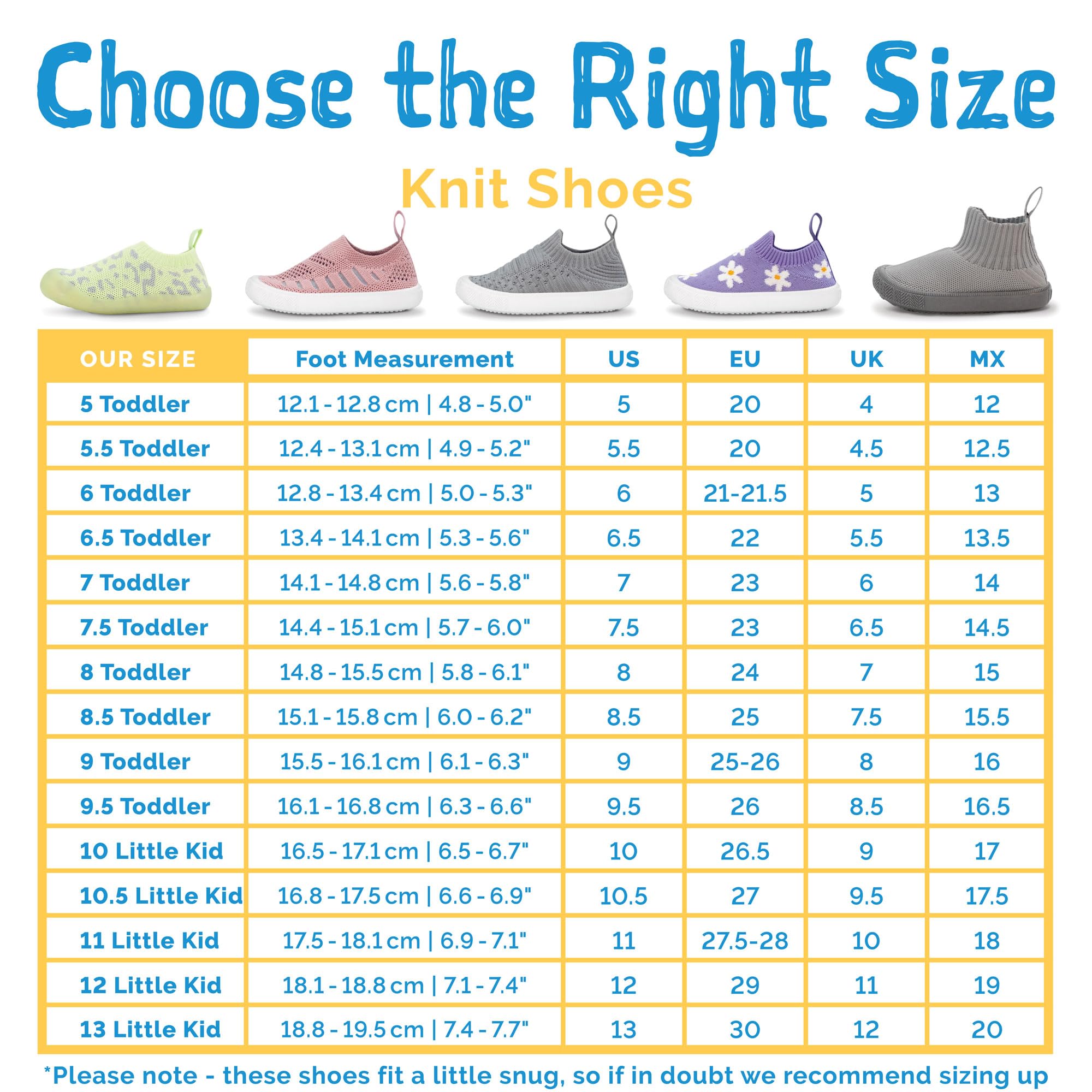 Jan & Jul Zapatos de Punto para niños con Plantilla Suave para amortiguación de Aire, livianos, Lavables a máquina (niños y niñas)