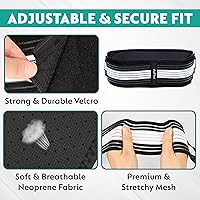 Vista 6 de Sciatica & Lower Back Pain Relief Belt for Women & Men – Neoprene Sacroiliac Brace for SI Joint & Pelvic Support – Adjustable, Lightweight