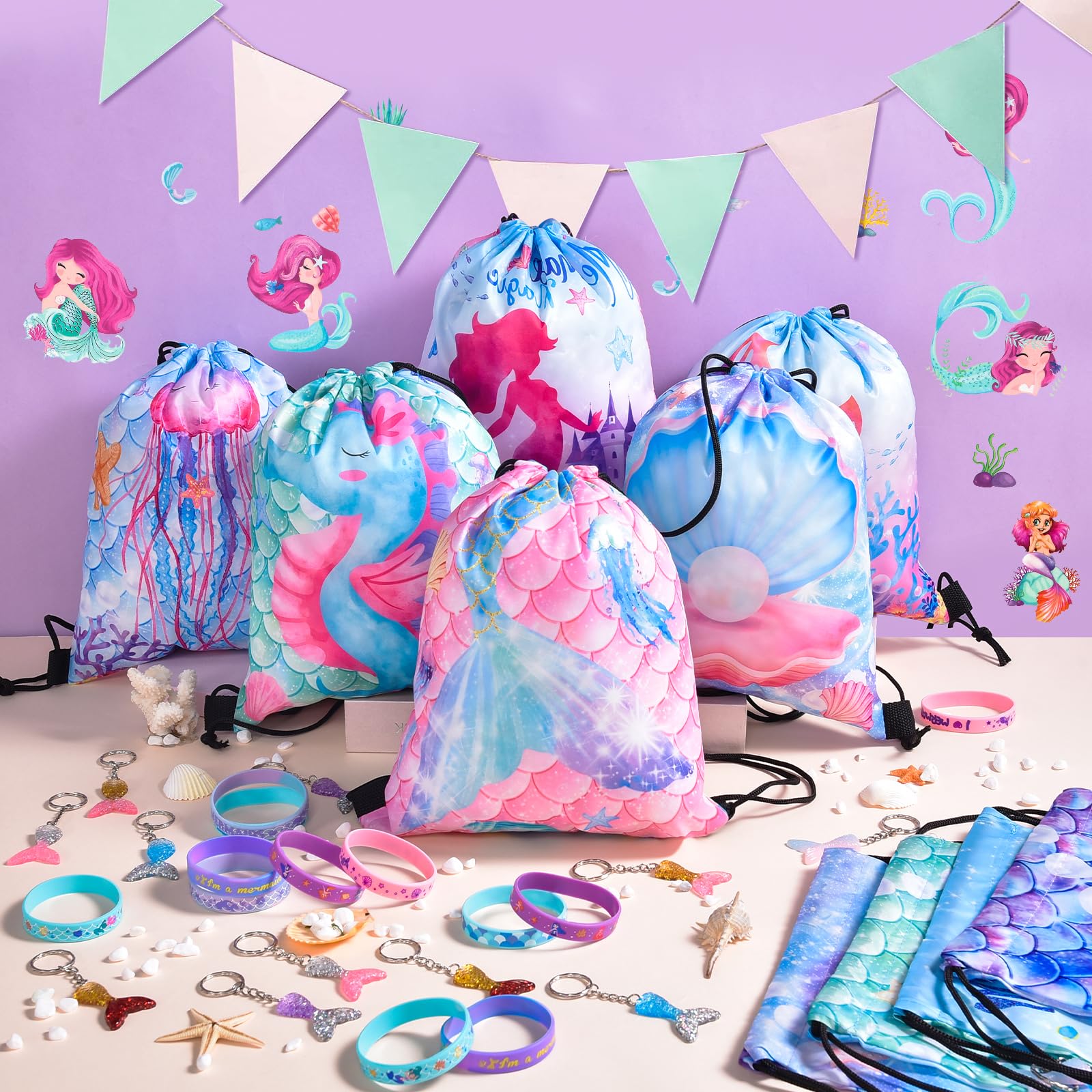 Pompones Bolsas De Mandado Chicas Dulceros Morrales Decorados