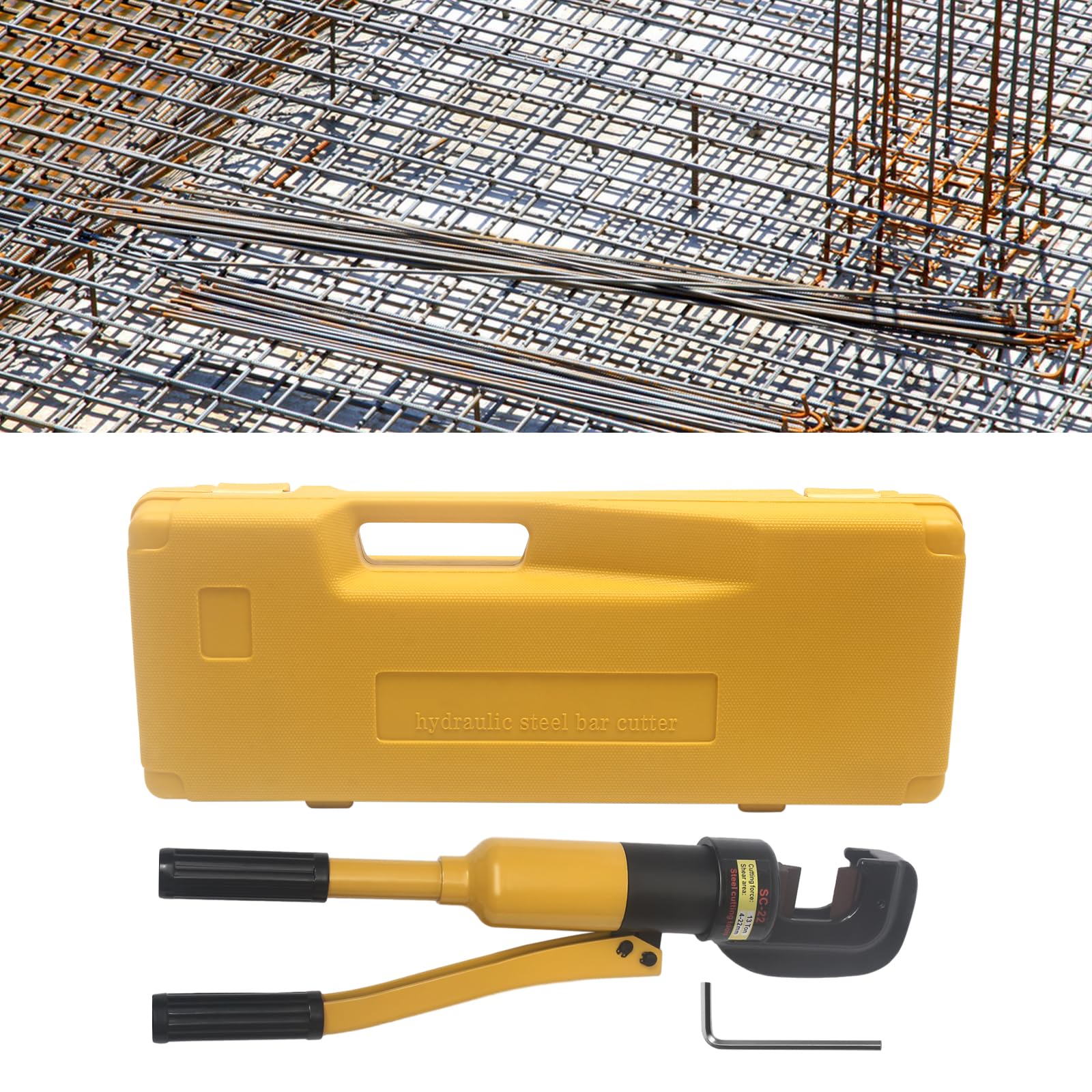 8T Hydraulic Rebar Cutter 1/4