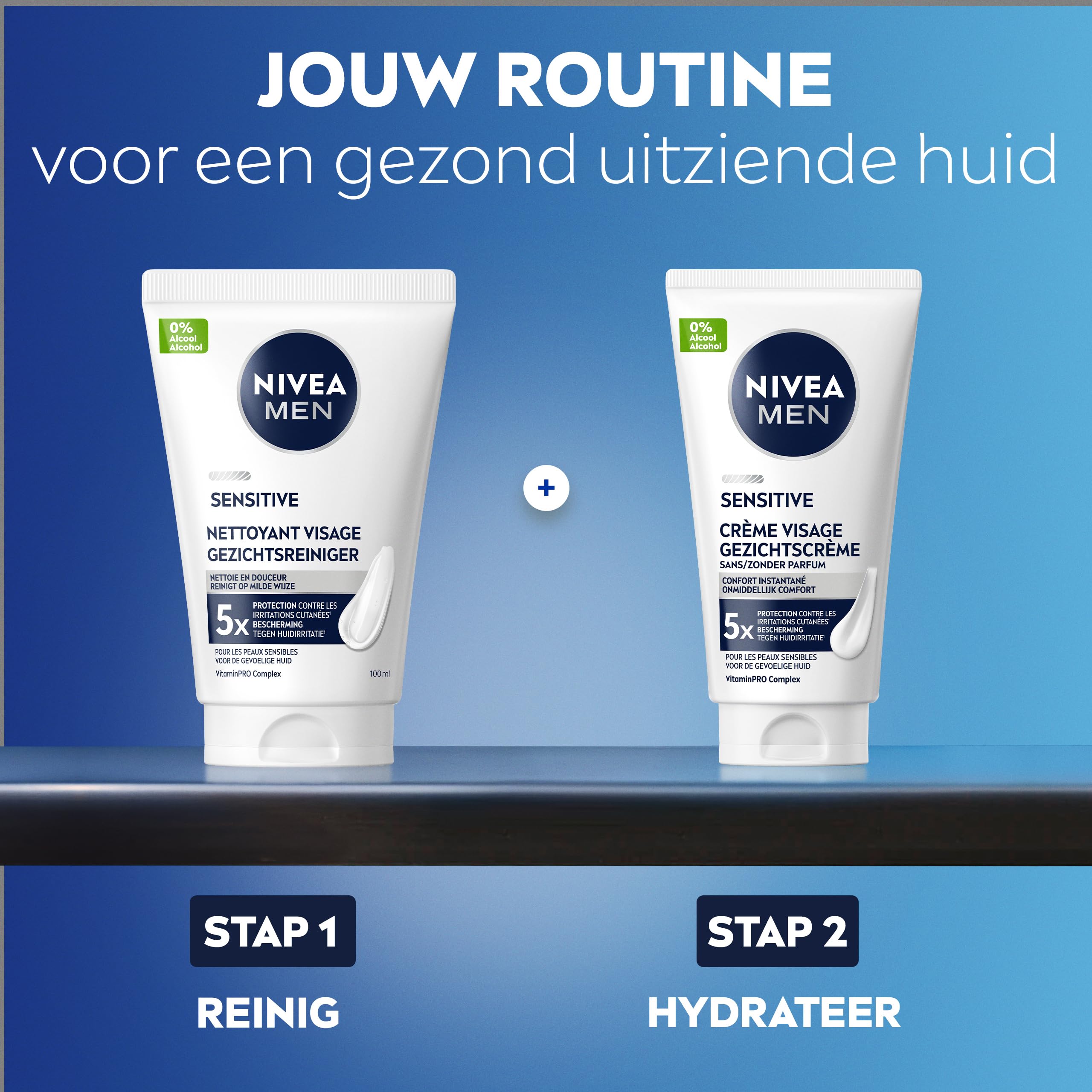 NIVEA MEN Sensitive Krem nawilżający do twarzy nawilżający skóra wrażliwa XXL100 ml