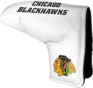 NHL Team Golf NHL Tour Blade Putter Cover (White), Fits Most Blade Putters, Scotty Cameron, Taylormade, Odyssey, Titleist, Ping, Callaway