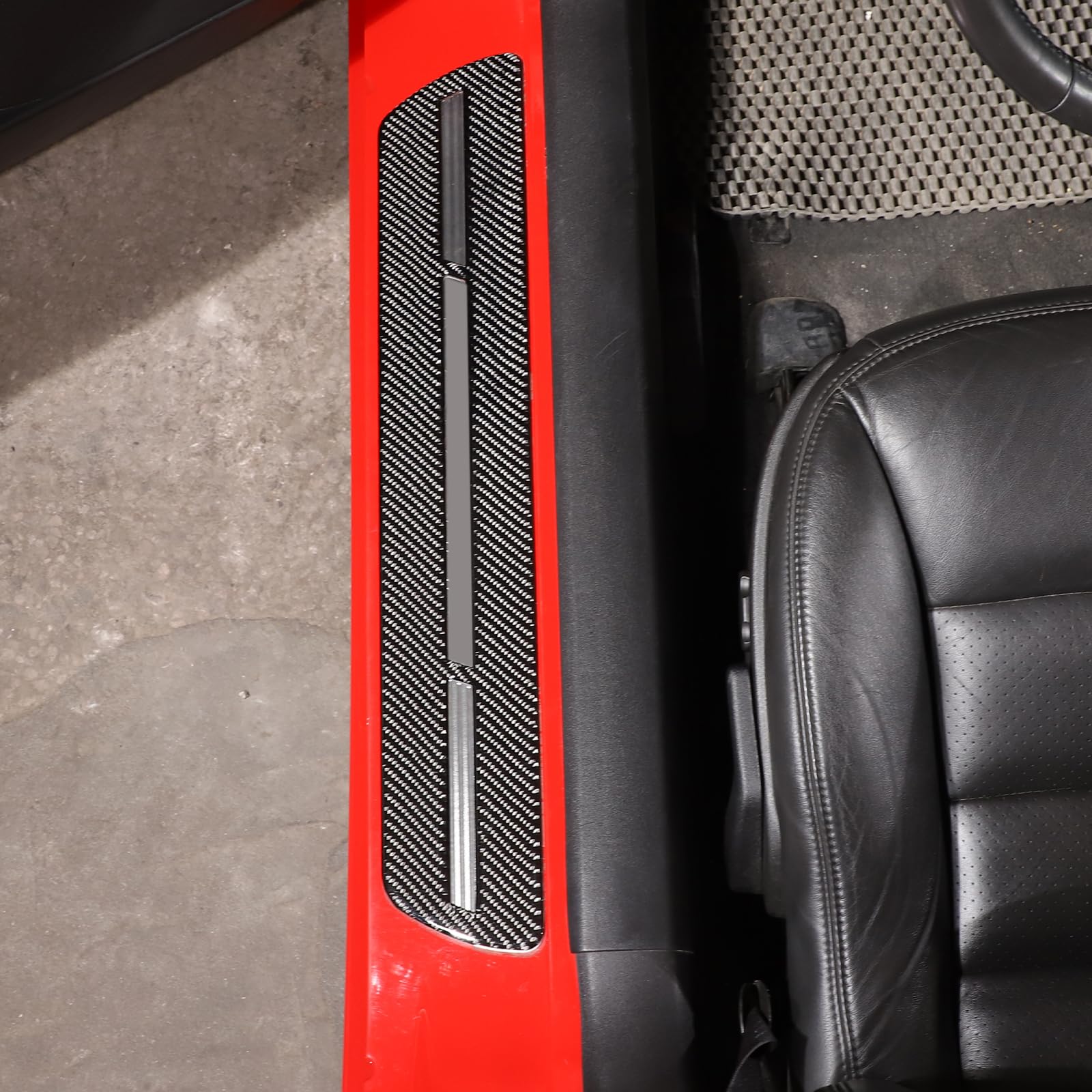 2005-2013 Chevy Corvette C6 Door Sill Protector Plates – Brand New GM Original Pair (Left & Right)