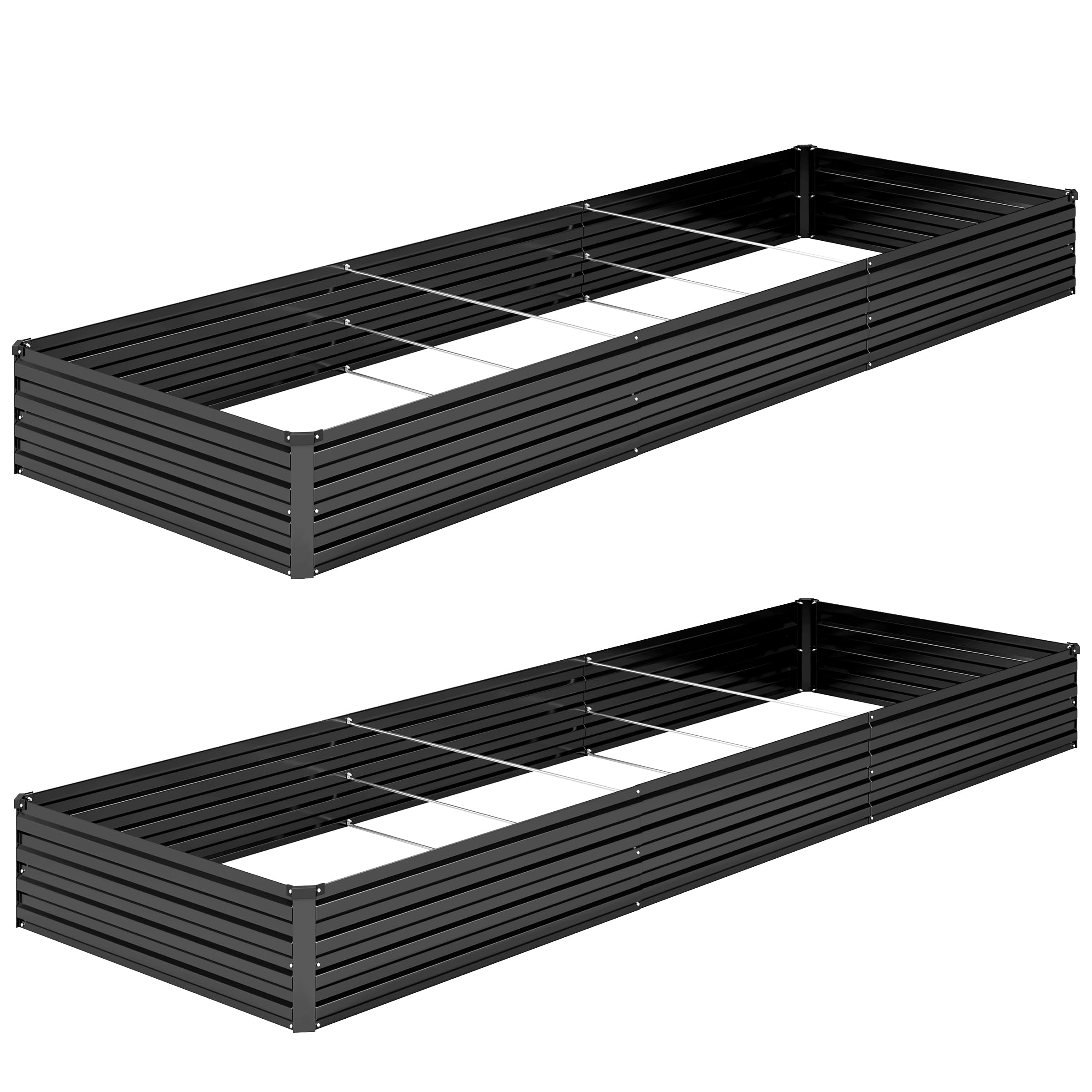 DIIYIV Galvanized Raised Garden Bed Kit