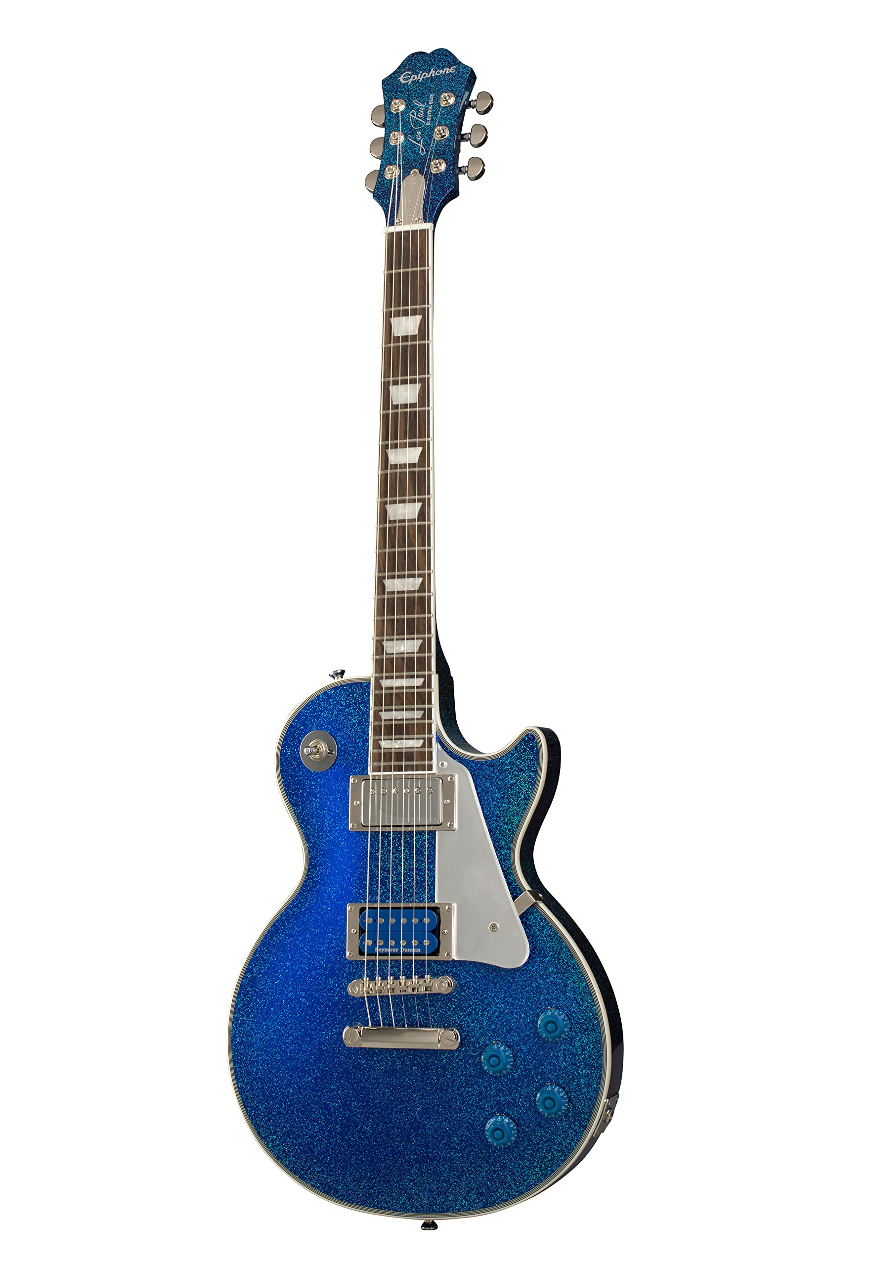 Amazon.com: Epiphone Tommy Thayer Les Paul, Electric Blue with