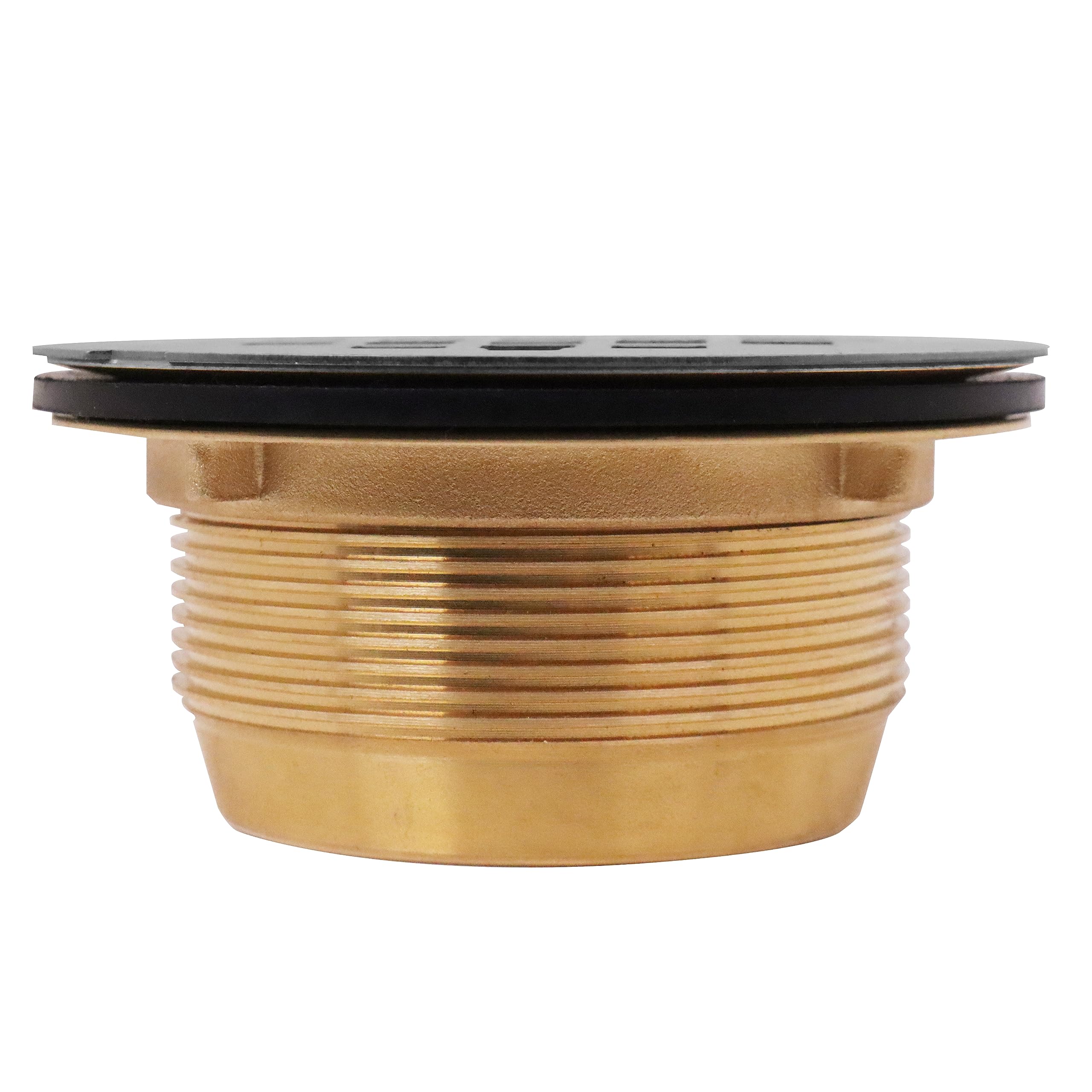 Corpo Di Scarico A Compressione Per Doccia Westbrass D206B, Ottone, Finitura Cromata Lucida - 2
