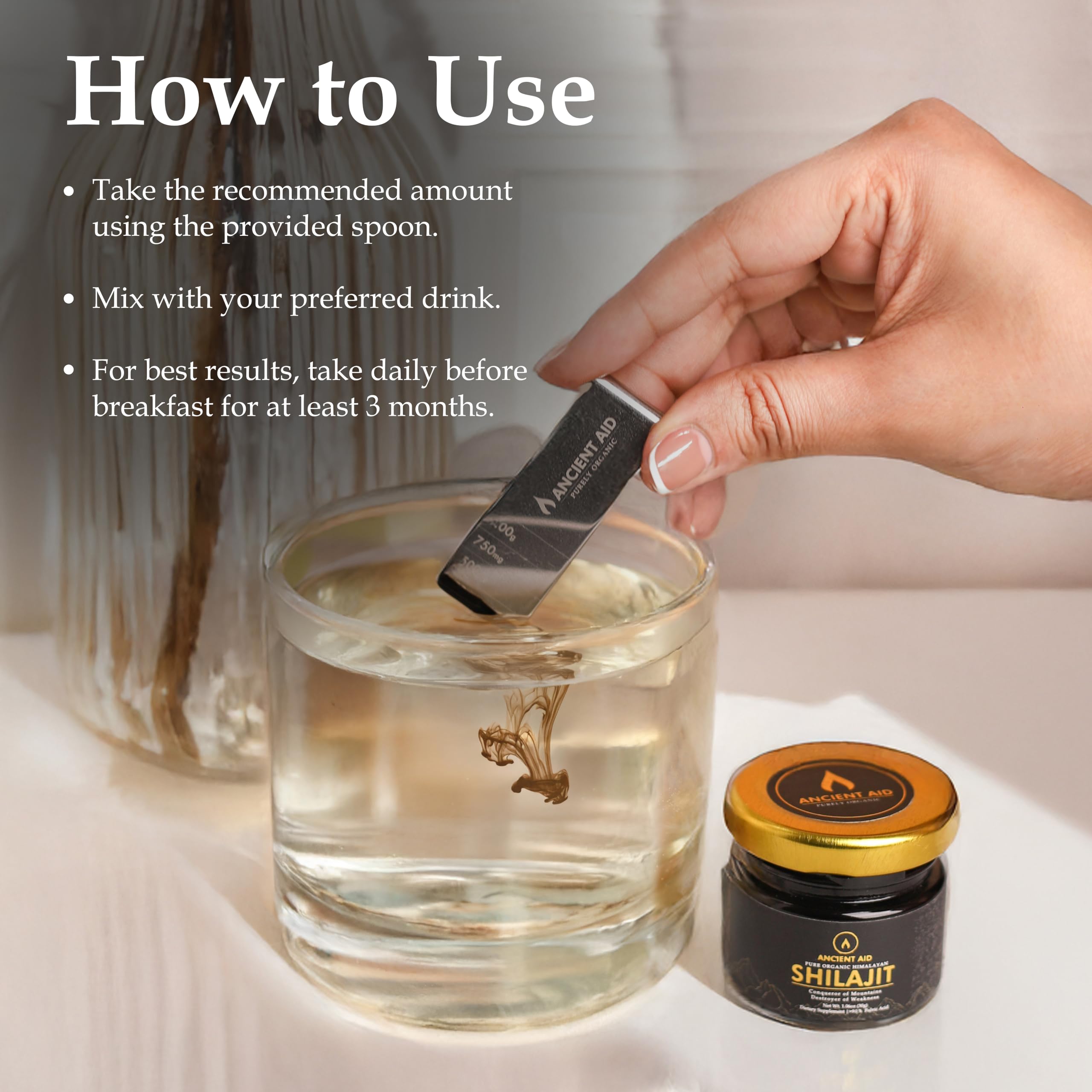 100% Pure Organic Himalayan Shilajit Resin for Men & Women — Amazon image 6