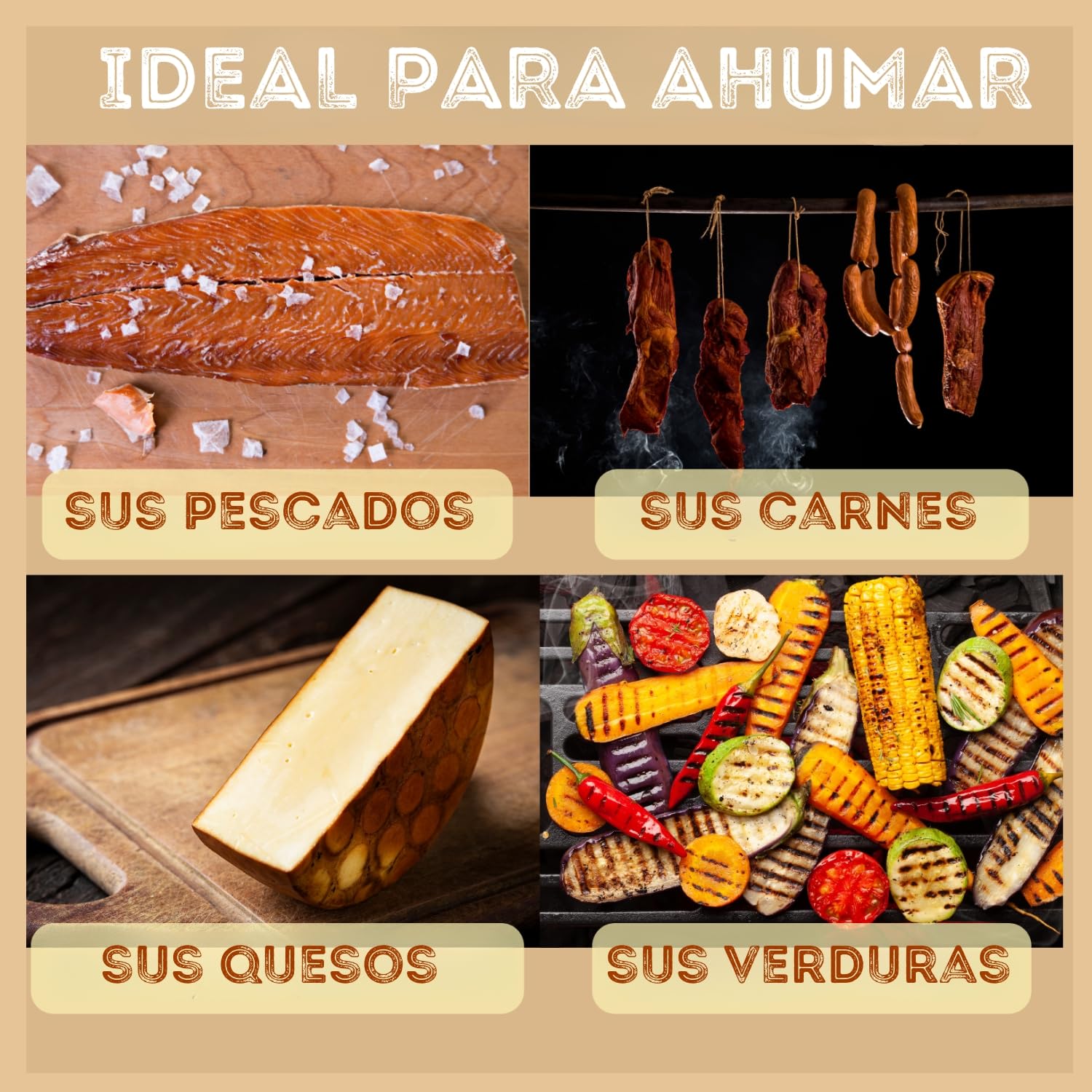 Serrín de Haya 9 kg para Ahumado en Frío – 100% Natural – Ideal para Carne, Pescado, Barbacoa – Compatible con Generador de Humo – Guía en PDF Incluida | 100% natural. Ideal para pescado, carne, queso. Granulometría 0,5-1 mm. Acondicionado en Francia. Guí
