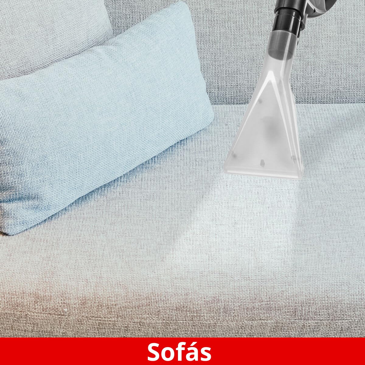 Haeger Lava-Aspiradora Multifunción para Alfombras, Moquetas, Tapicería y Coche, Limpiador de Manchas, Aspiradora Seco y Húmedo, Filtro de agua, 1200W