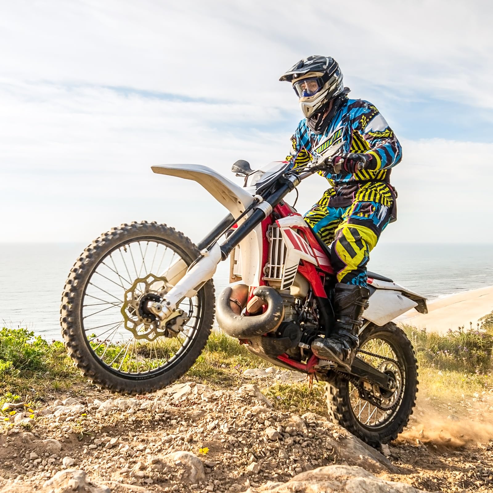 2 unidades 2,75/3,00 – 21 (80/100-21) cámaras de aire para motocicleta TR4 Dirt Bike Premium de repuesto para motocicleta de carga pesada, compatible con neumáticos delanteros y traseros de