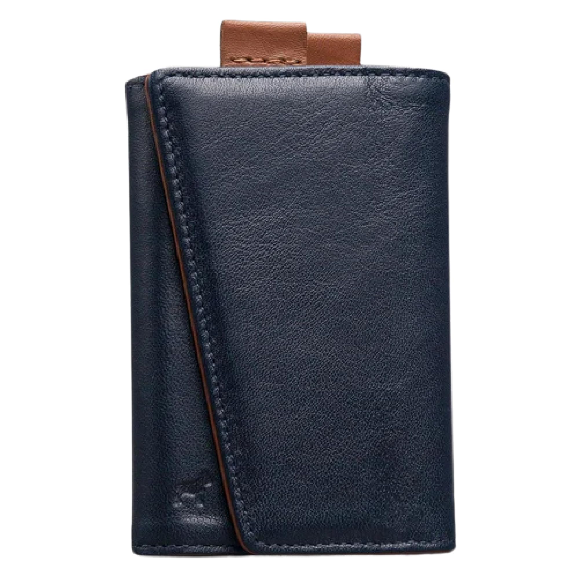 The Frenchie Co. - Speed Wallet - Ultra Slim Front Pocket Card Holder - RFID Blocking Quick-Access Pull Tab - Full-Grain Italian Leather, Holds 8