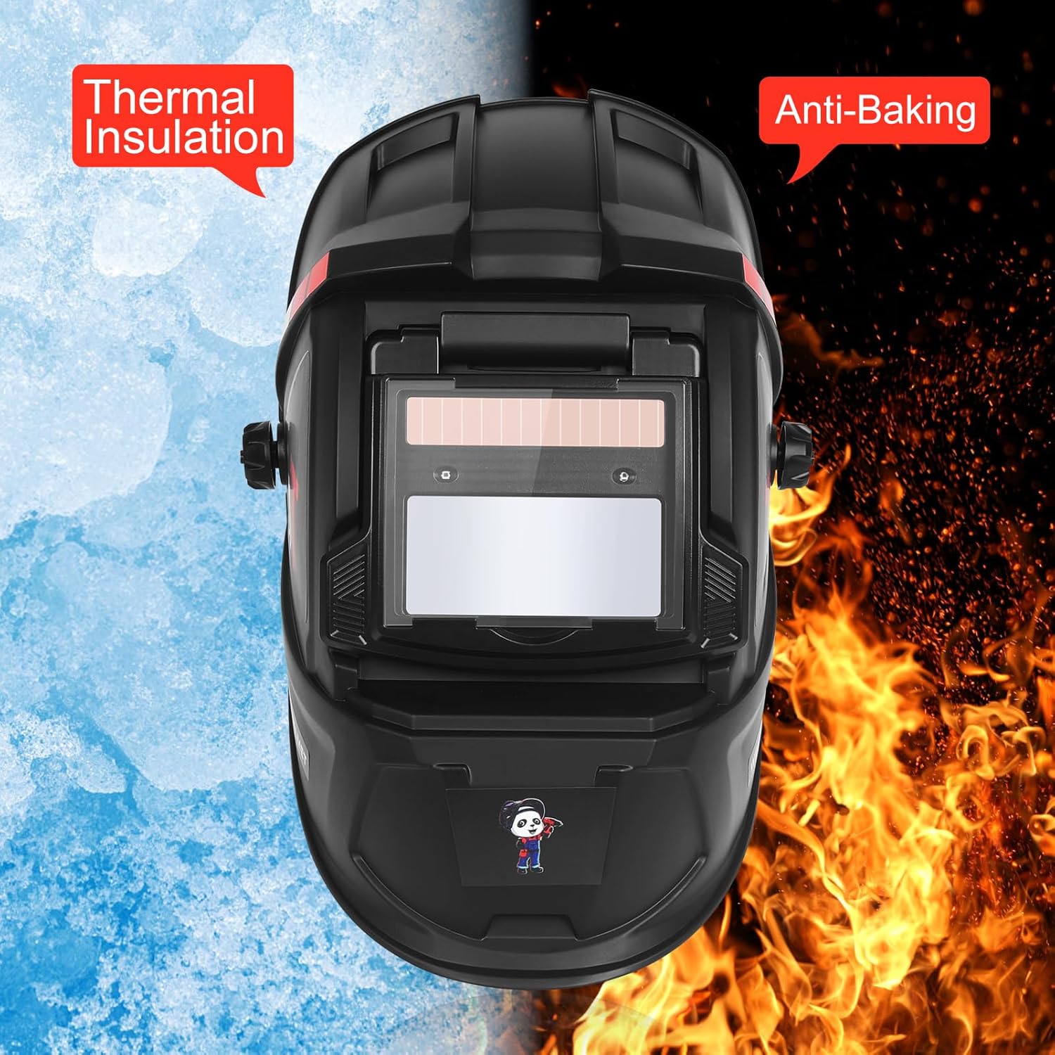 NDUUN Clamshell Welding Mask: Protection for Extreme Temperatures