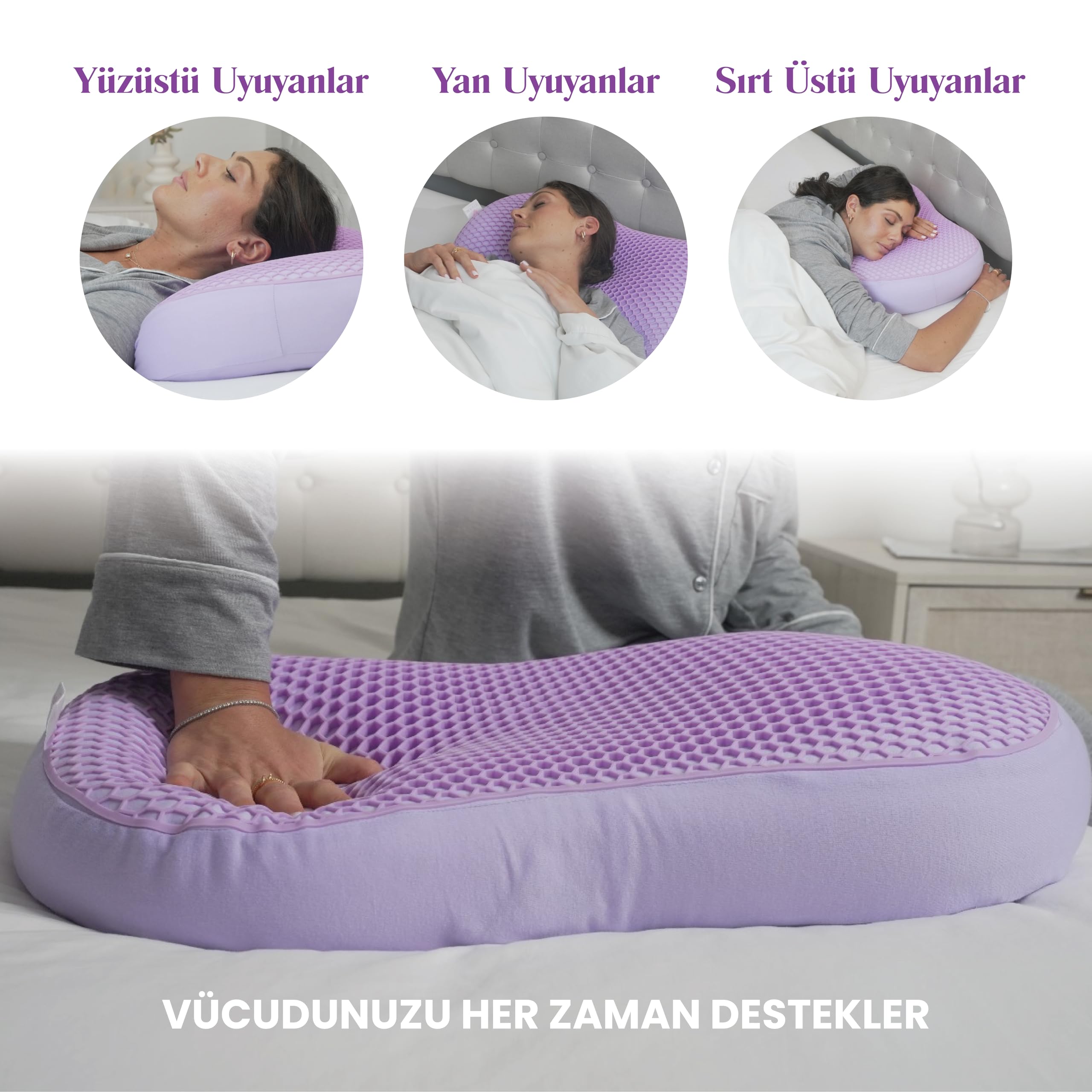 Dream Pillow Terletmez Serinletici Özellikli Ortopedik Yastık