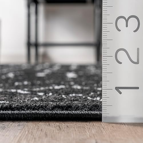 Miniatura 2 de nuLOOM - Tapete marroquí Blythe con diseño bohemio desteñido, resistente a las manchas, para habitación, comedor, sala de estar, pasillo, oficina,