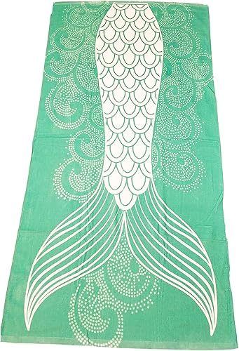 Miniatura 6 de 101 BEACH Summer Trendy - Toalla de playa grande con estampado de moda - Personalización disponible (tortuga verde)