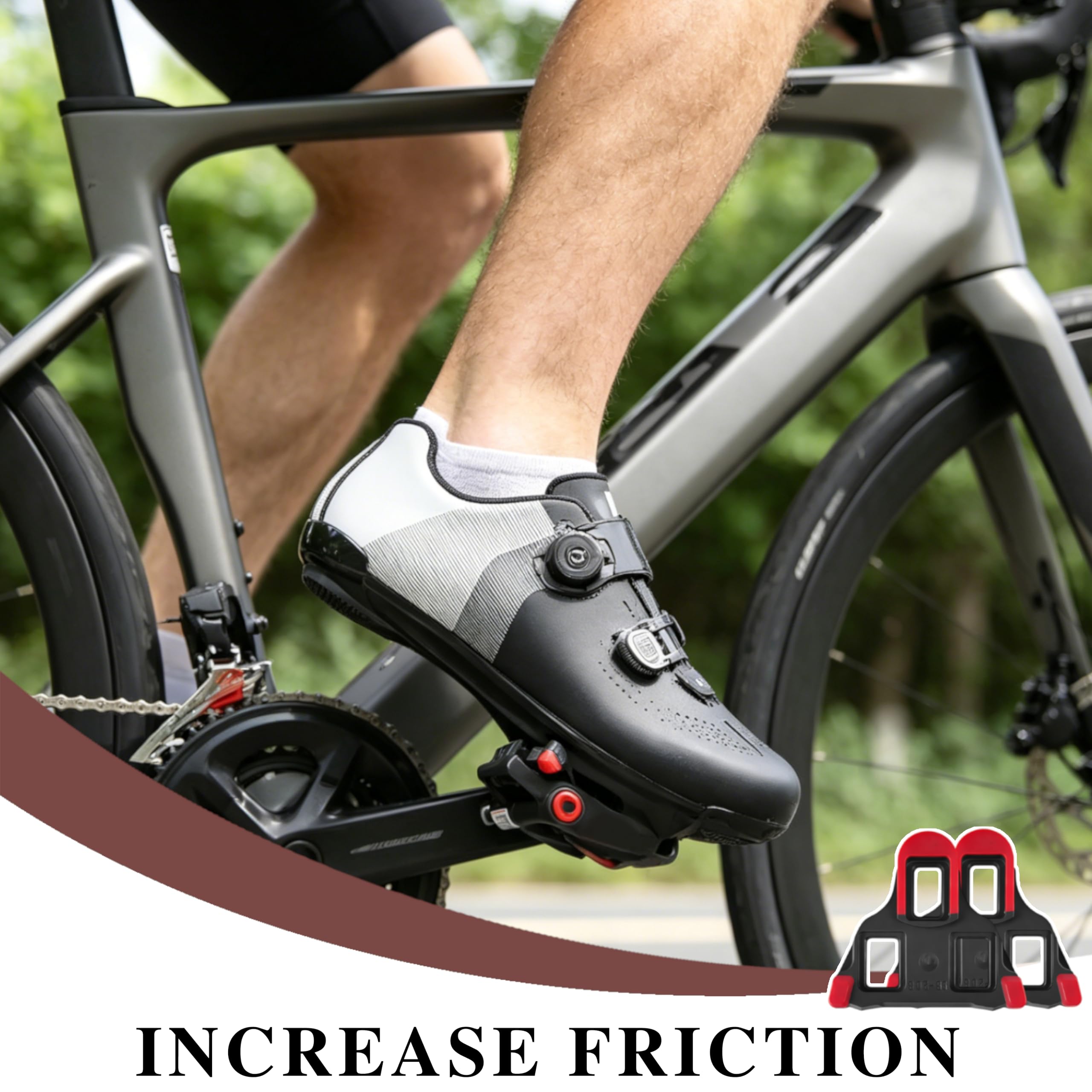 2 Pack Bike Cleats Compatible with Shimano SPD Pedals SM-SH10 SH11 SH12 - Image 7