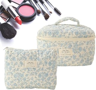 Toalettväska för resor – blommig sminkväska med dragkedja för resor, söt kosmetika för schampo, tandborste, tandkräm, rakapparat, Orkidé på vit bakgrund, Refer to description, Unisex