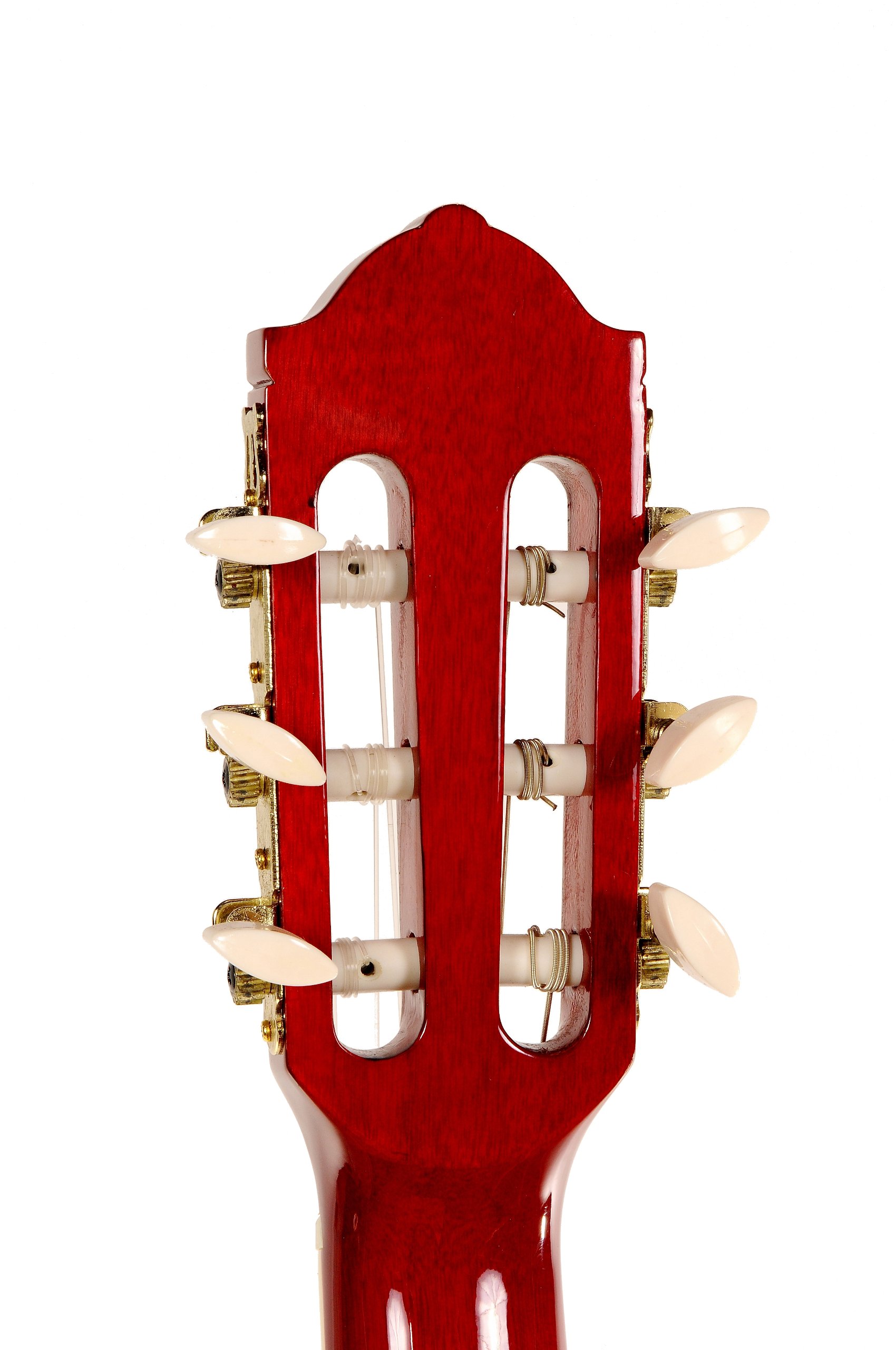 ASHTON SPC34TRB - Guitarra clásica (tamaño 3/4), color rojo