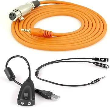 Nady SCM-707 Podcasting and Content Creation Microphone Recording Kit - Ideal for Podcasting, Voice-Over, Online Videos, and Recording with Smartphones and Tablets