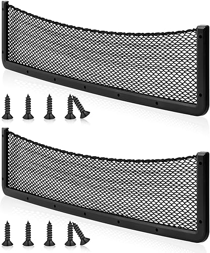 Miniatura 22 de Almacenamiento para el vehículo o la autocaravana, estructura de plástico ABS, malla para organizar el automóvil, bolsa de red, soporte, bolsillo