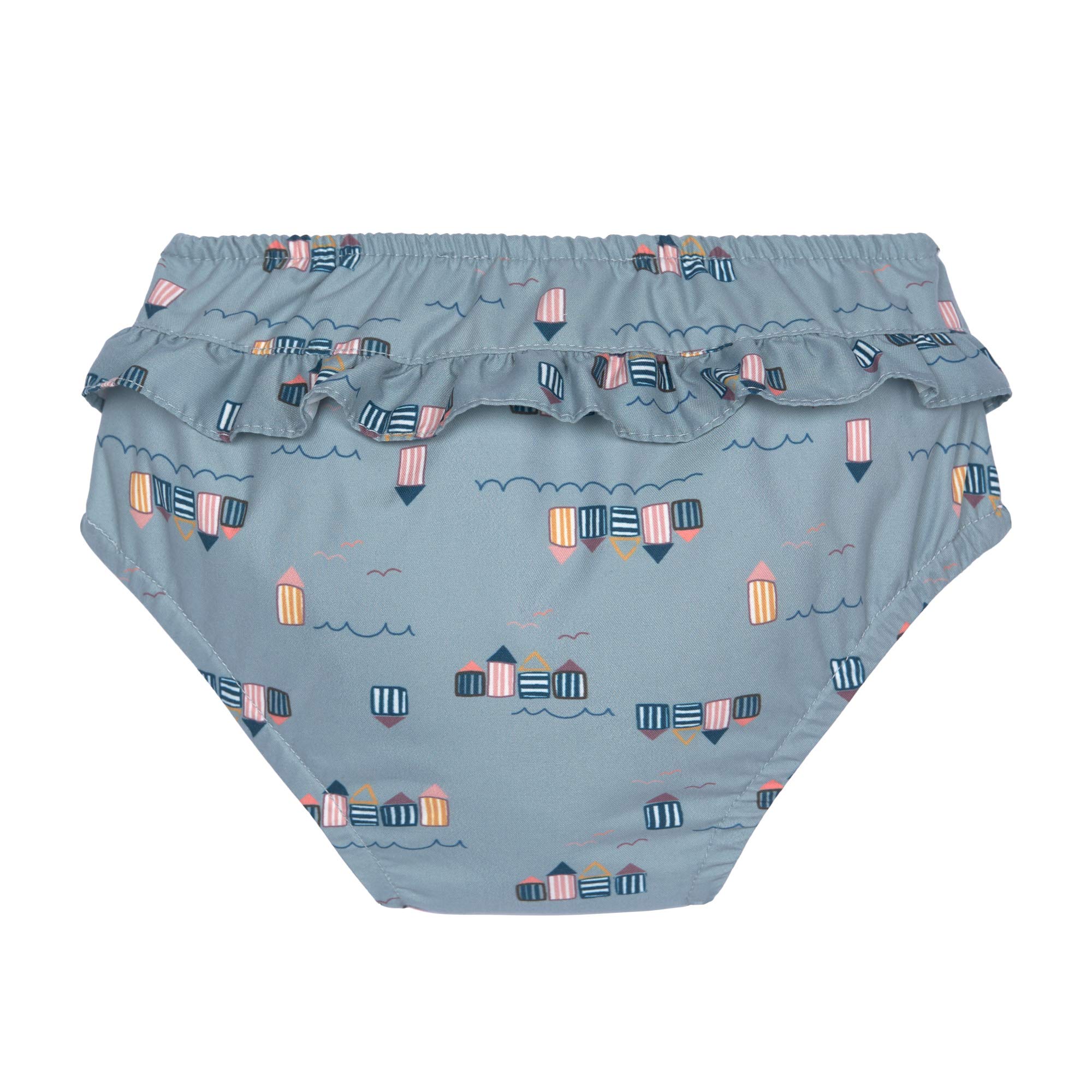 LÄSSIG Baby Schwimmwindel Badewindel wiederverwendbar waschbar Auslaufschutz UV-Schutz/Splash & Fun Baby Swim Diaper girls Seal, 36 mo