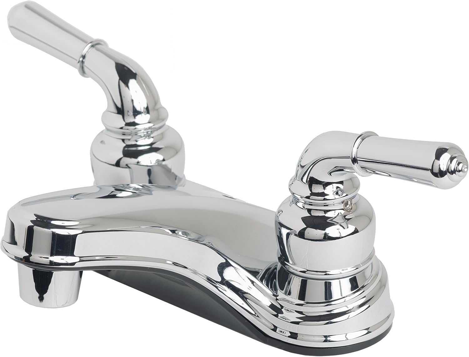 Laguna Brass 2000CP RV Mobile Home NonMetallic Centerset Lavatory Faucet, Chrome Finish