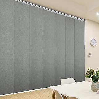 A&F Rod DÃ©cor - Eloise 7-Panel Single Rail Panel Track Extendable 110