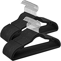 SONGMICS Grucce appendiabiti in velluto, confezione da 50 pezzi