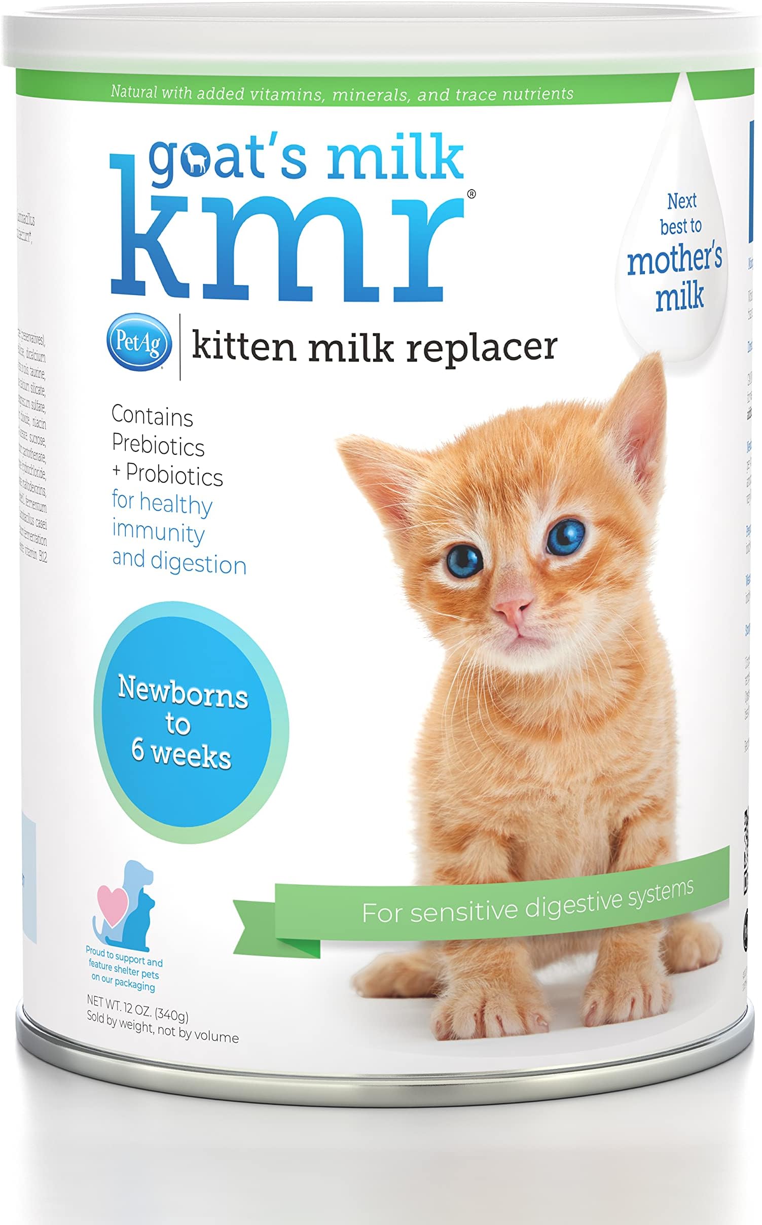 Kmr Milk Replacer For Kittens Pet Milk Replacers Pet Supplies